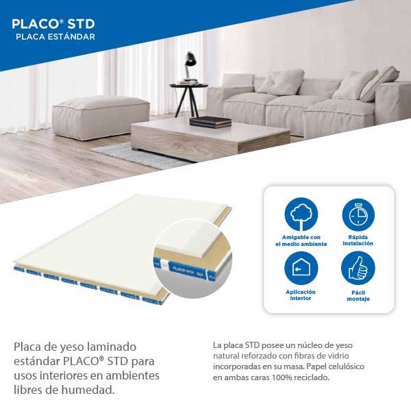 Placo Placa Standard (STD)