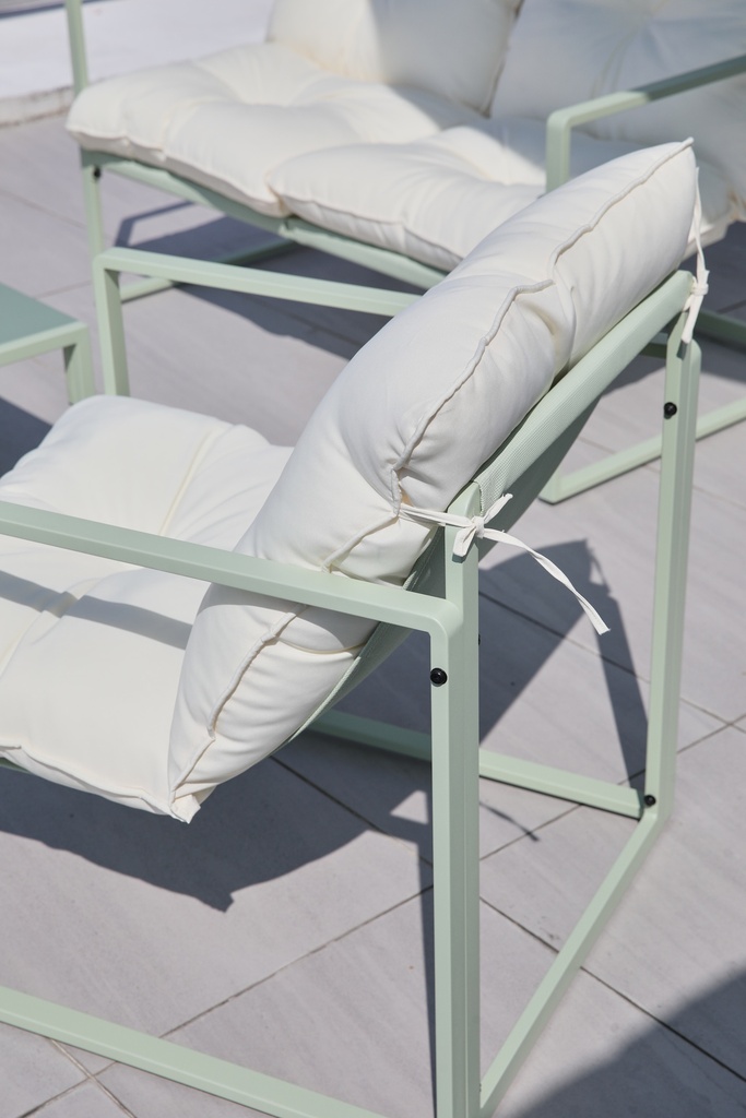 Pintecord Set De Rattan P/ Jardin 4 Piezas 