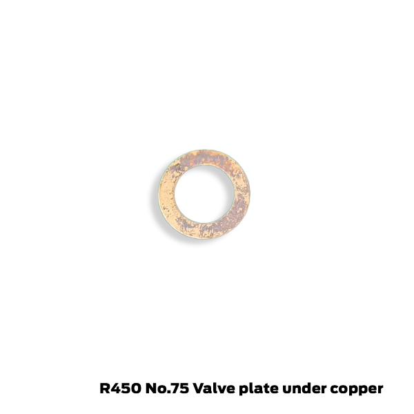Aeropro / X-Treme R450 Repuesto Placa Valvula de Junta de Cobre N.75