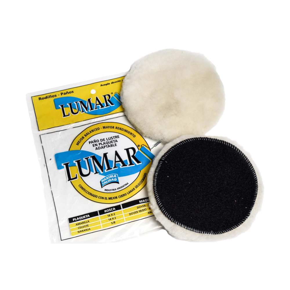 Lumar Paño P/ Pad De Pulido Con Velcro