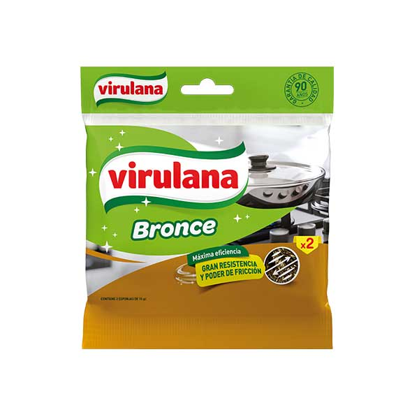 Mapa Virulana Esponja De Bronce Pack *