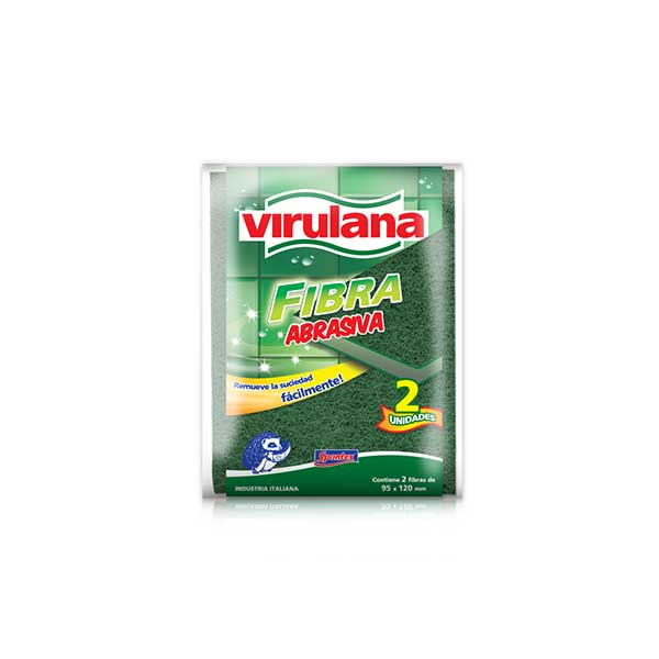 Mapa Virulana Fibra Abrasiva Verde Pack *