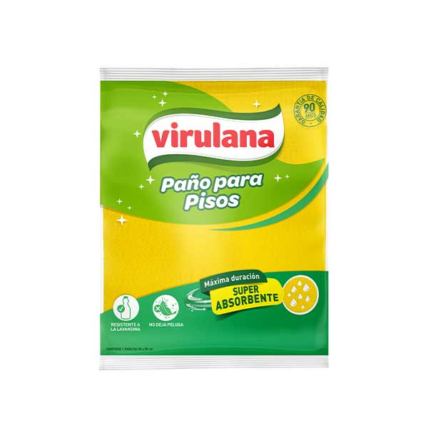 Mapa Virulana Paño Pisos Amarillos *