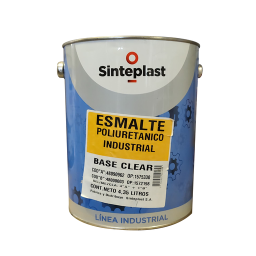 [255361] Sinteplast Esmalte Poliuretanico Industrial Base Clear "A" (4:1)