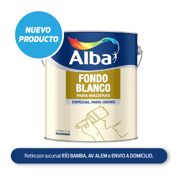 Alba Fondo Blanco Para Maderas