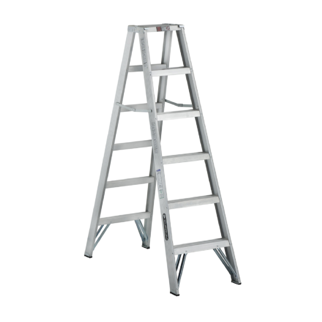 Cuprum Escalera Tijera Doble Aluminio C-2231*