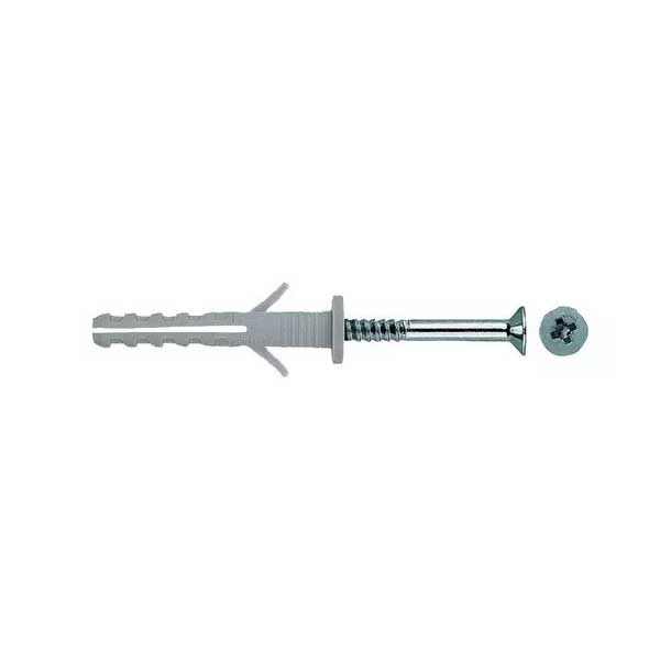 Tarugo Plus N6 + Clavo Tornillo Caja De 25+25 *@#