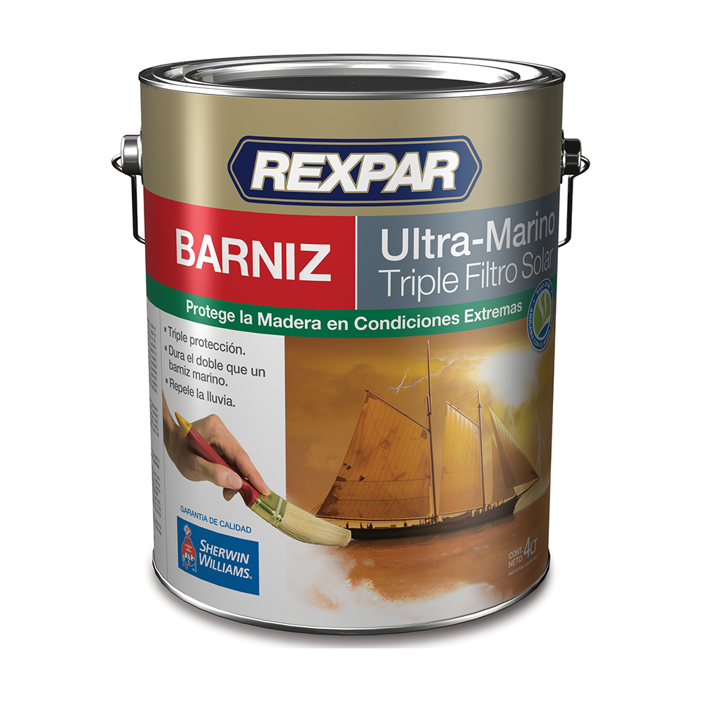 Rexpar Barniz Ultra Marino Triple Filtro Solar