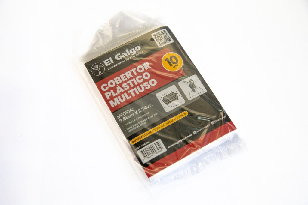 El Galgo Cobertor Plástico Multiuso 