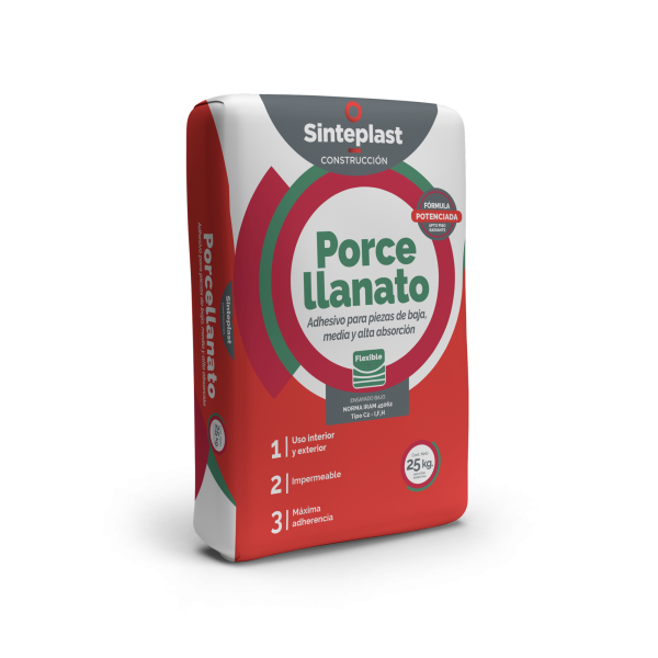 Sinteplast Construccion Adhesivo Para Porcellanato Flexible 25KG