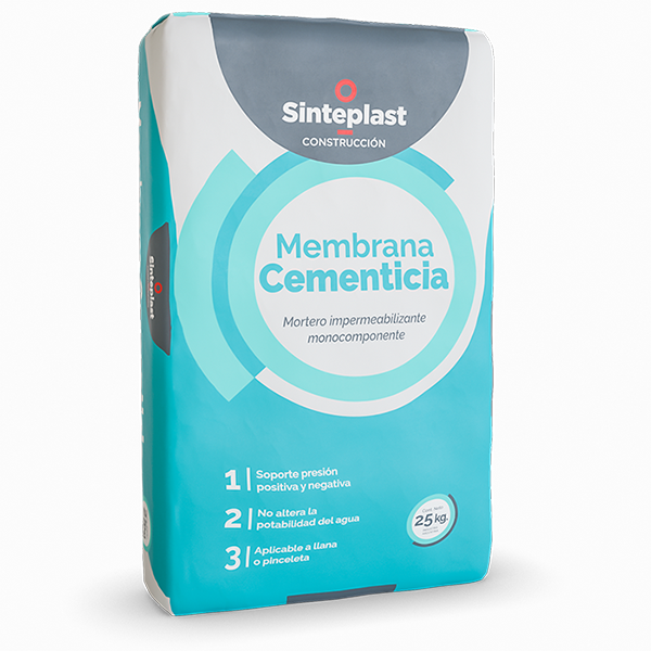 Sinteplast Construccion Impermeabilizante Membrana Cementicia