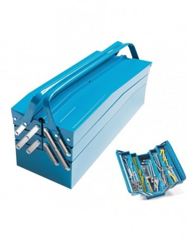 Tramontina Caja De Herramientas De Metal 5 Cajones