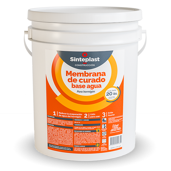 Sinteplast Construccion Membrana De Curado Base Agua 20L