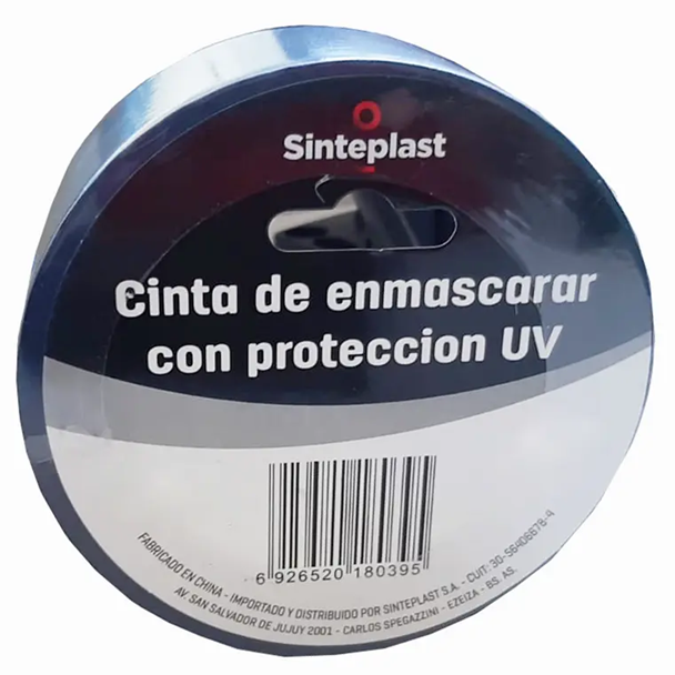 Sinteplast Cinta Obra Uv Azul