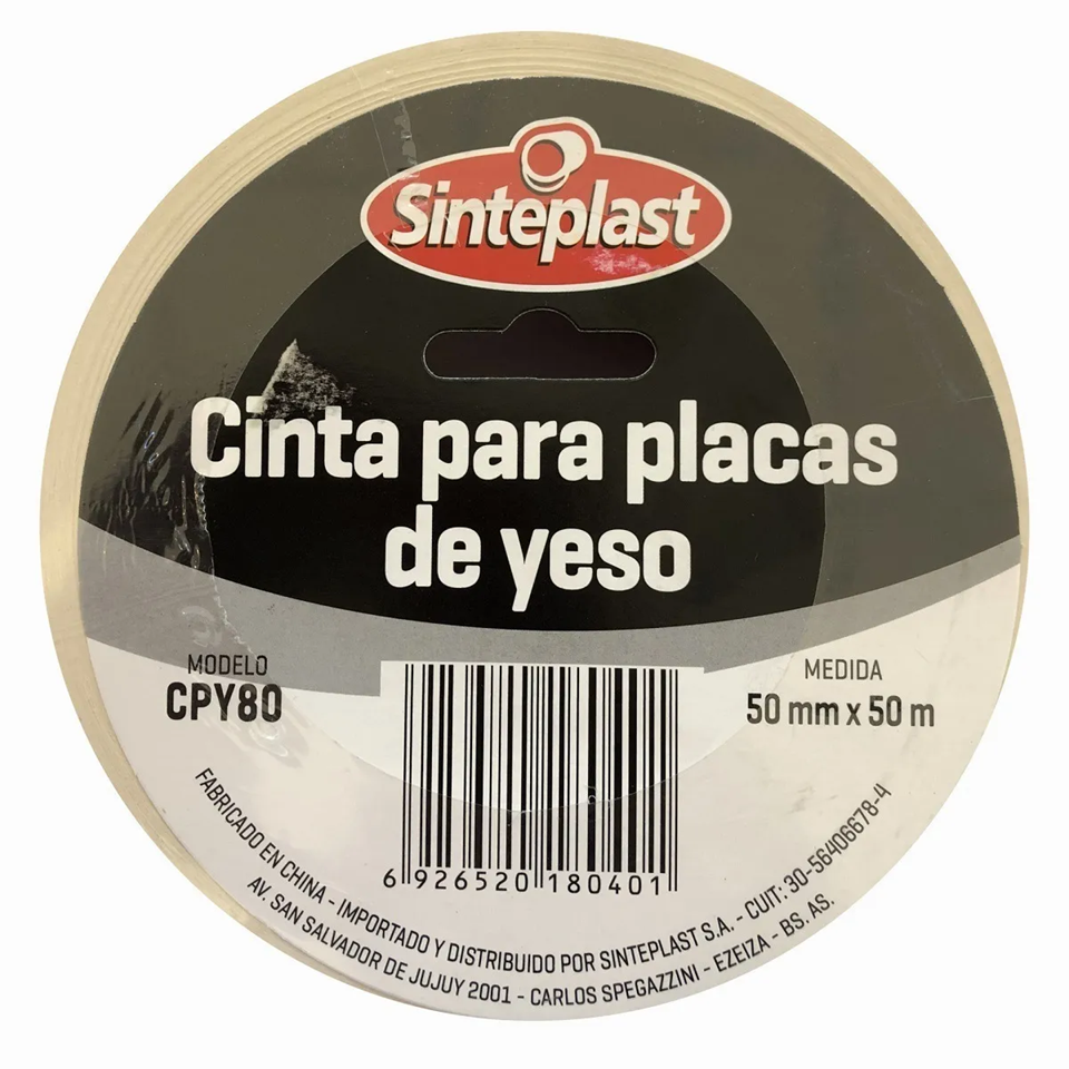 Sinteplast Cinta P/ Placa De Yeso 