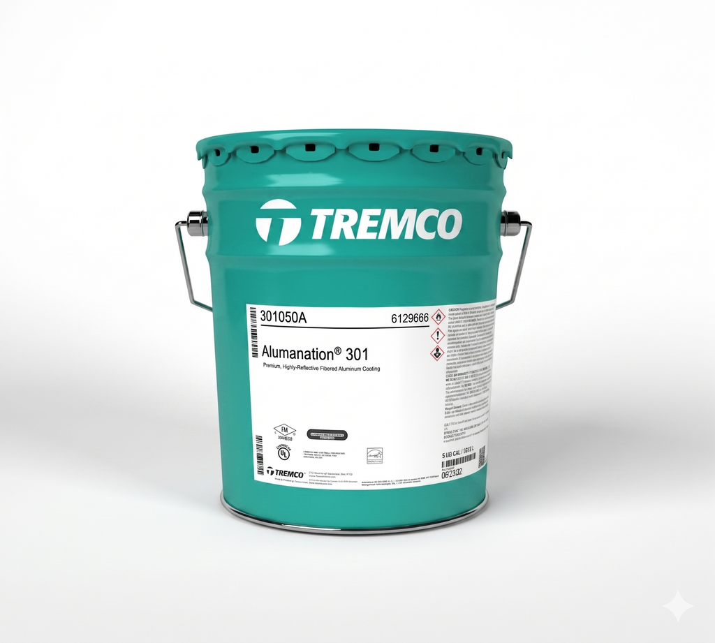 Alumanation® 301 Impermeabilizante Para Techos De Chapa Uso Industrial