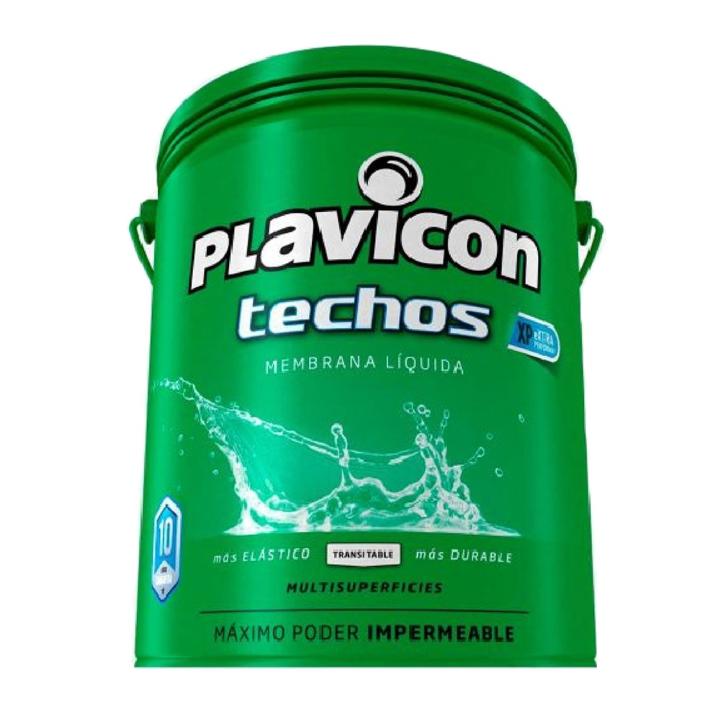 Plavicon Techos Membrana Liquida PU 10 Años