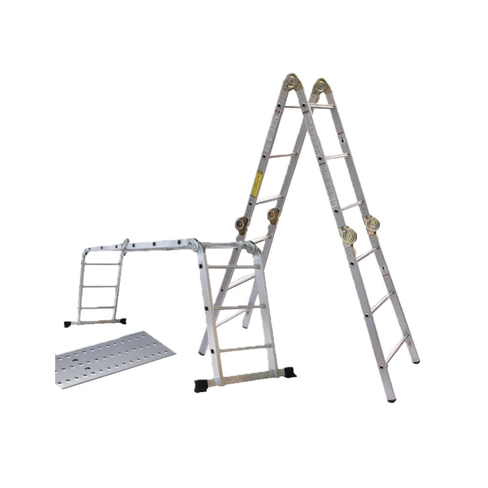 Cuprum Escalera Articulada Con Plataforma