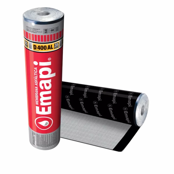 Emapi Membrana Asfáltica D400 C/Aluminio