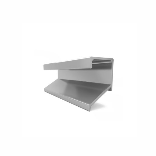 [253688] Ducasse Perfil Tirador Curvo De Aluminio Para Cajones *@