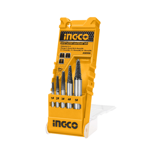 [251711] Ingco Set Extractor De Tornillos Industrial *#