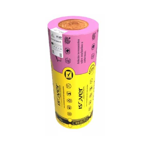 [253566] Isover Aislacion Fieltro Rolac Plata Cubierta 80mm (7838121)