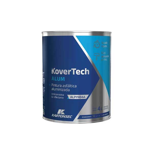 [255671] Kovertech Pintura Asfaltica Aluminizada 