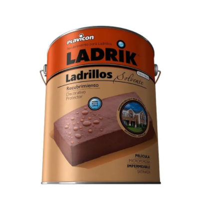 Ladrik Solvente Impermeabilizante P/ Ladrillo Con Pelicula