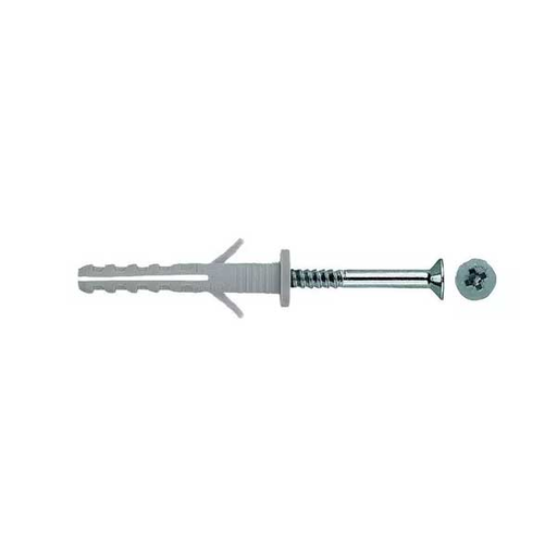 Tarugo Plus N.8 + Clavo Tornillo Caja De 25+25 *@#