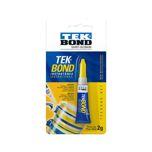 Tek Bond Adhesivo Instantaneo Super Cola 
