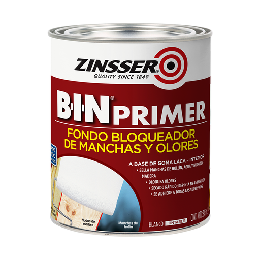 Zinsser Bin Fijador Bloqueador De Manchas