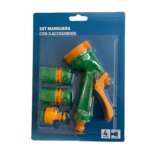 [256331] Pintecord Set Pistola Para Manguera De Riego 1/2" 