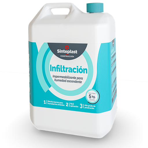Sinteplast Construcción Infiltración Impermeabilizante P/ Humedad