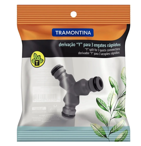 [256977] Tramontina Derivador "Y" P/3 Mangueras