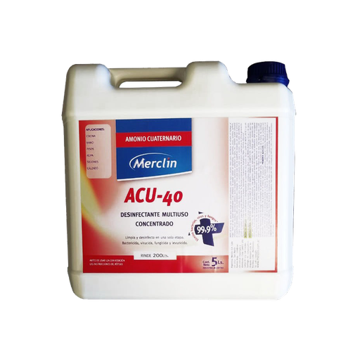 [250981] Merclin Desinfectante Base Amonio Cuaternario DISCONTINUADO