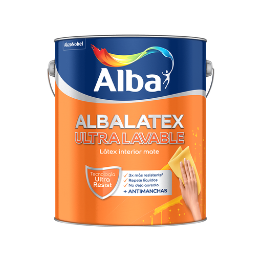 Albalatex Latex Ultralavable Interior Blanco