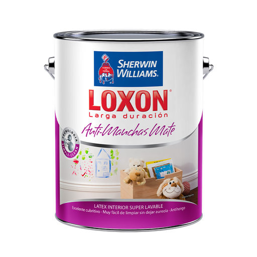 Loxon Ld Latex Anti Manchas Interior Blanco